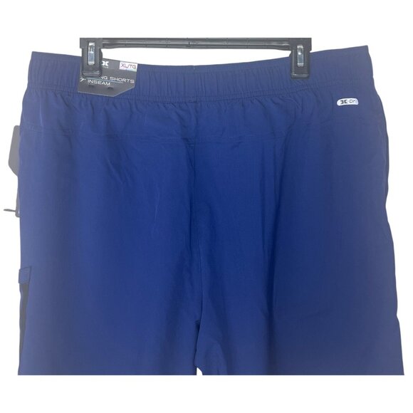 RBX Mens Royal Blue Training Shorts XL 7" Inseam Elastic Waistband W/ Drawstring - Picture 12 of 12